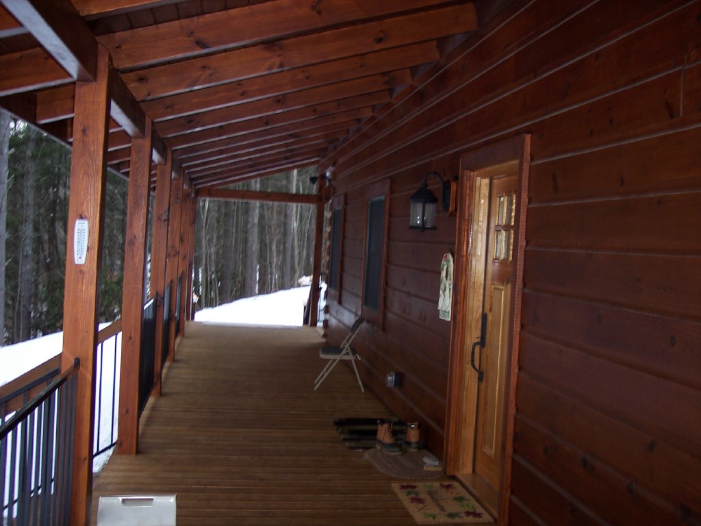 The Bear Hollow - 2 Story Custom Log Home Plan